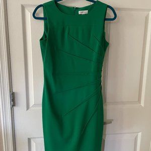 Green Calvin Klein Dress - Size 4